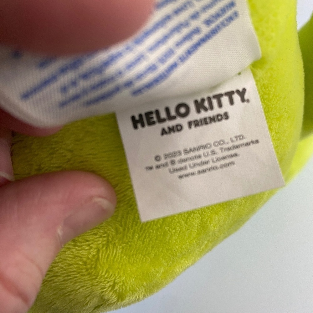 Keroppi Build A Bear Sanrio Hello Kitty 2023 Plush with Frog Sound - Picture 7 of 11